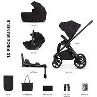 Venicci Claro 2 - 4In1 Pushchair Bundle Tiago Black Car Seat And 360 Base - Noir