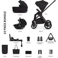 Venicci Claro 2 - 4In1 Plus Pushchair Bundle Tiago Black Car Seat And 360 Base - Noir