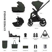 Venicci Claro 2 - 4In1 Plus Pushchair Bundle Tiago Black Car Seat And 360 Base - Forest