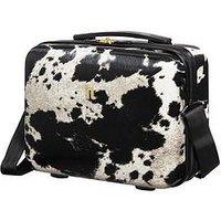It Luggage Sheen Textured Cow Vanity Case