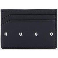 Hugo Rehx Spaced Logo Card Holder - Black
