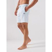Boss Waffle Loungewear Shorts - Light Blue