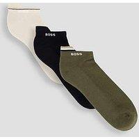 Boss Bodywear 3 Pack Icon Trainer Socks - Assorted
