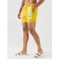 Boss Octopus Swim Shorts - Yellow