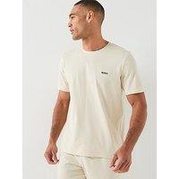 Boss Mix & Match Regular Fit Loungewear T-Shirt - Light Beige