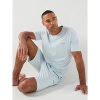 Boss Mix & Match Regular Fit Loungewear T-Shirt - Light Blue