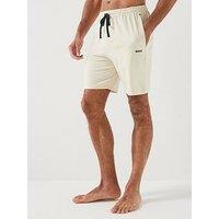 Boss Mix & Match Lightweight Loungewear Shorts - Light Beige