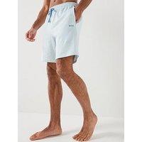 Boss Mix & Match Lightweight Loungewear Shorts - Light Blue