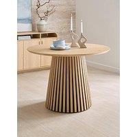 The Very Collection Harlow 110Cm Round Dining Table - Fsc Certified