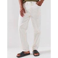 Hugo 838 Loose Fit Jeans - Off White