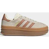 Adidas Originals Unisex Gazelle Bold Trainers - White