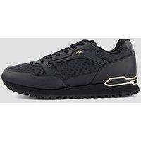 Boss Parkour-L Runn Monogram Trainers - Black