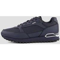 Boss Parkour-L Runn Monogram Trainers - Navy