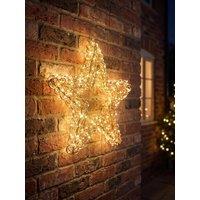 Three Kings Titan Rose Gold Star Outdoor Christmas Light - 50 Cm