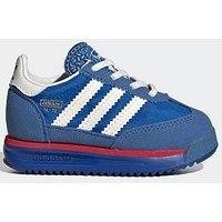Adidas Originals Kids' Sl 72 Rs Elastic Lace Trainers - Blue