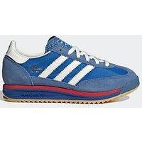 Adidas Originals Junior Sl 72 Rs Elastic Lace Trainers - Blue