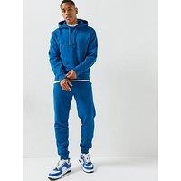 Hugo Cotton Tracksuit Set In A Relaxed Fit With Logo - Bright Blue