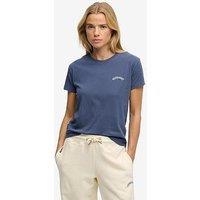 Superdry Essential Logo Fitted T-Shirt - Navy