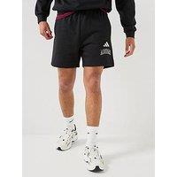 Adidas Sportswear Mens Collegiate Fleece Shorts - Black