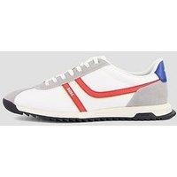 Boss Orange Zayn Pipe Trim Tennis Trainers - Off White