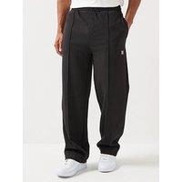 Hugo Dabinpant Stacked Nickel Pleated Joggers - Black