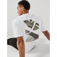 Boss Te_Frame Back Graphic T-Shirt - White