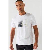 Boss Te_Motors Quad Bike Graphic T-Shirt - Off White