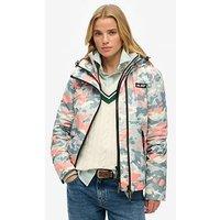 Superdry Hooded Mountain Windbreaker Jacket - Purple