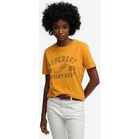 Superdry Vintage Prep T-Shirt - Gold