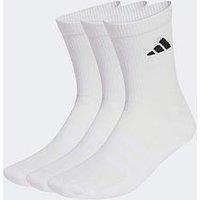 Adidas Sportswear Mens Essentials Ankle Socks 3P - White