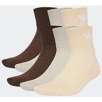 Adidas Originals Mid Ankle Trefoil Socks 6 Pack