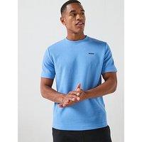 Hugo Austin Regular Fit Loungewear Waffle T-Shirt - Bright Blue