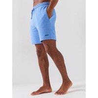 Hugo Austin Waffle Loungewear Shorts - Bright Blue