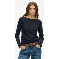 Superdry Bardot Off Shoulder Top - Cream