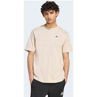 Adidas Sportswear Mens Icon Tee - Beige