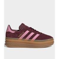 Adidas Originals Junior Gazelle Bold Trainers - Burgundy