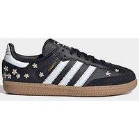 Adidas Originals Girls Samba Og Trainers - Black