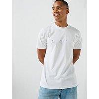 Hugo Dorosi Spaced Logo T-Shirt - White