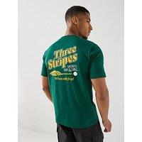 Adidas Sportswear Mens Mens Graphic T-Shirt - Green