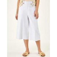 Roman Wide Hem Cropped Trouser