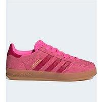 Adidas Originals Girls' Gazelle Indoor Trainers - Pink