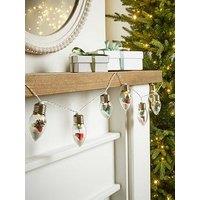 Three Kings Snowy Decobulb String Lights - Set Of 10