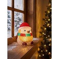 Three Kings Light Up Ice Santa Robin