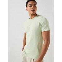 Boss Tales Tonal Logo Relaxed Fit T-Shirt - Light Green