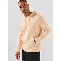 Boss Wetalk Overhead Tonal Logo Hoodie - Orange