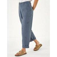 Roman Petite Cotton Embroidered Trouser