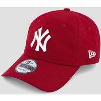 New Era Mens League Essential 9Twenty New York Yankees Cap - Red