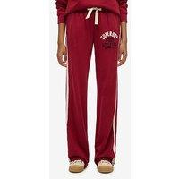 Superdry Athletic Essentials Hockey Joggers- Red