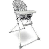 My Babiie Mbhc1 Compact Highchair - Grey Dalmation