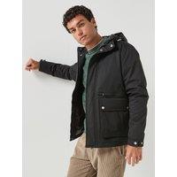 Jack & Jones Wolf Parka - Black